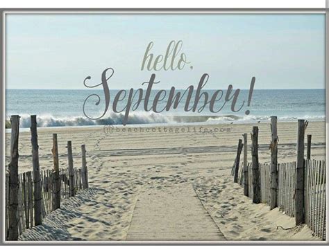 September beach days | Hello september, Hello september images, Months ...