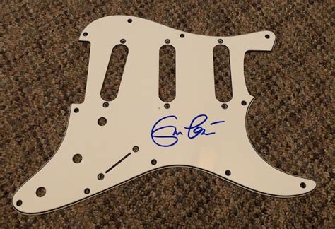 ERIC CLAPTON Signed AUTOGRAPHED Full Size Guitar Pick Guard | Etsy