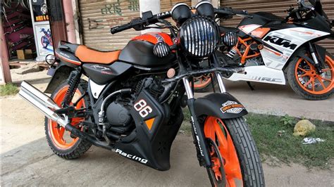 Bajaj Discover Modified Like Harley Davidson Look | 2018 | Kamal Auto ...