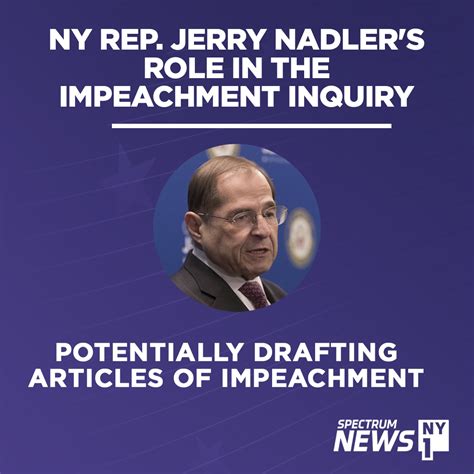 How Jerry Nadler Could Lead Impeachment Hearings