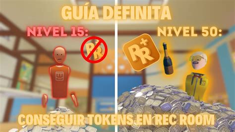 COMO CONSEGUIR TOKENS EN REC ROOM!!!! (GUÍA DEFINITIVA) *TODOS LOS ...