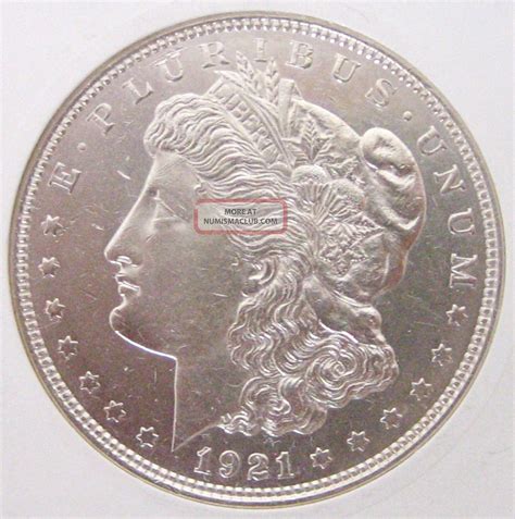 1921 Morgan Silver Dollar - Brilliant Uncirculated - Morgan Dollar