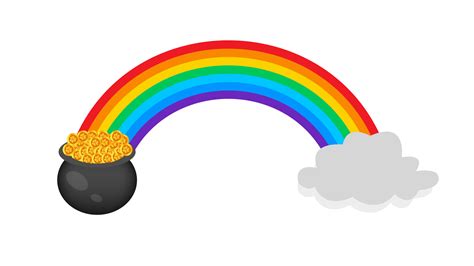 St. Patricks Day rainbow 21113001 PNG