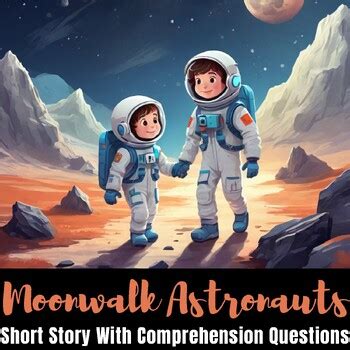 Moonwalk Astronauts - Short Story Reading Comprehension by PixelProse Haven