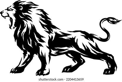 536 Lion Roar Side View Images, Stock Photos & Vectors | Shutterstock