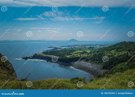 Gorgeous Green Landscape from the Udo Island Lighthouse Park. Stock Photo - Image of travel ...