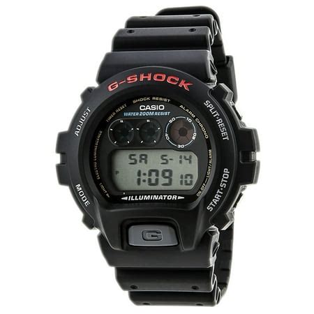 Casio - Casio DW6900-1V Men's G-Shock Digital Alarm Black Resin Dive ...