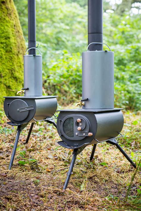 The Frontier Stove and Frontier Plus with wrap-around water heaters | Campingaccessoires ...