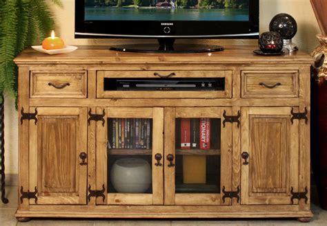 2024 Latest Rustic Oak TV Stands