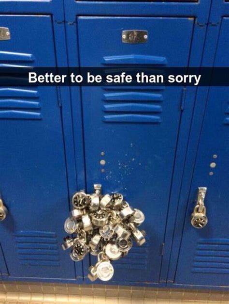 Best Locker Prank Using Combination Locks | Locker pranks, Senior pranks, Funny april fools pranks