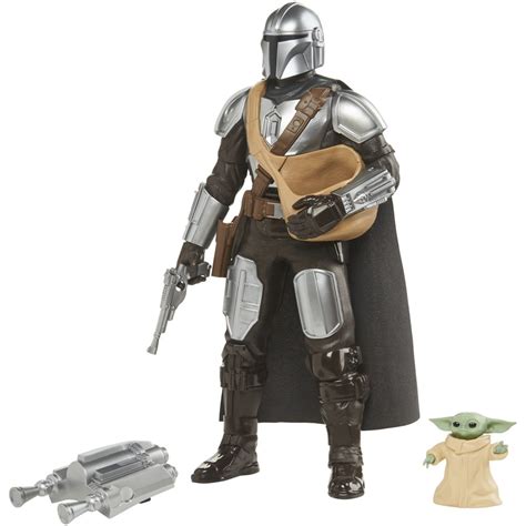 Star Wars Galactic Action The Mandalorian & Grogu Interactive Electronic Figures | BIG W