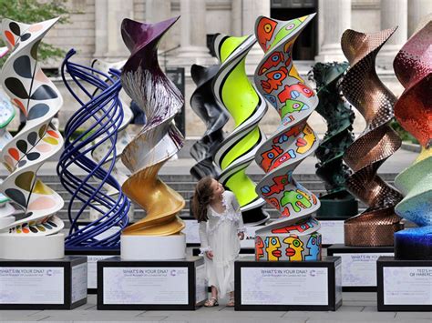 These DNA Sculptures Will Be On Display Around London For Ten Weeks