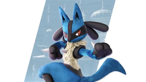 Super Smash Bros Ultimate Lucario Wallpapers - Cat with Monocle