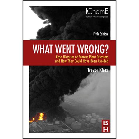 What Went Wrong? Case Studies of Process Plant Disasters and How They Could Have Been Avoided ...