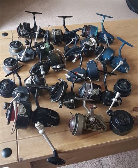 A collection of 12 vintage Mitchell fishing reels. | in Clacton-on-Sea ...