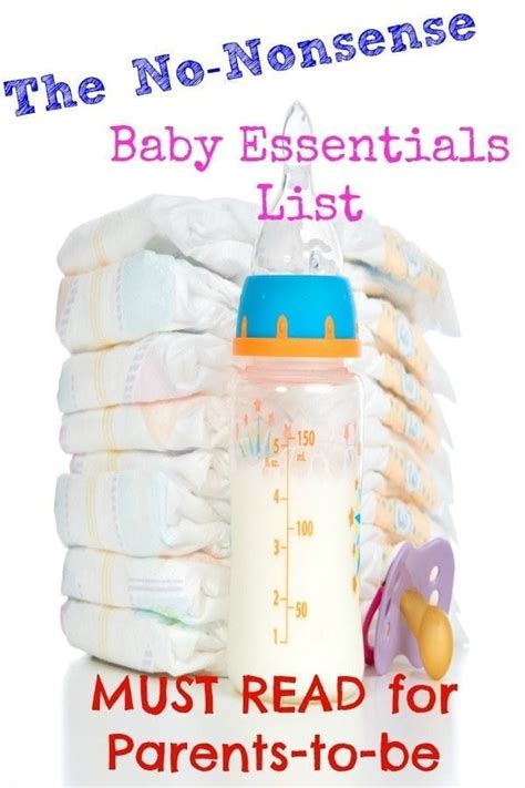 20 Baby Essentials: The No-Nonsense New Parent Checklist