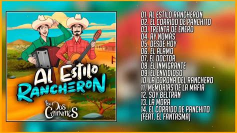 Al Estilo Rancheron - Los Dos Carnales (Disco Completo) (Álbum 2020 ...