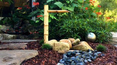 How to: Install a Bamboo Fountain || Zen Gardening - YouTube