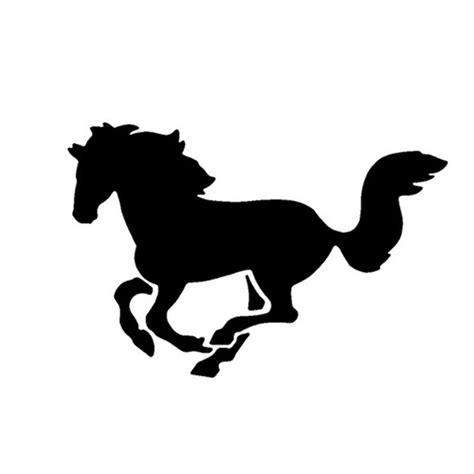 Ford Mustang Silhouette at GetDrawings | Free download