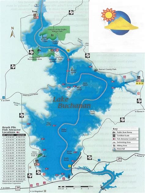 Lake Buchanan Map - Lake Buchanan Conservation Corporation