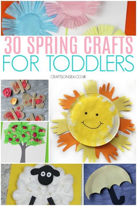 30 Easy Spring Crafts for Toddlers - Crafts on Sea