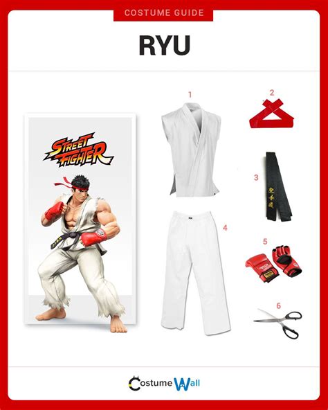 Dress Like Ryu | Street fighter costumes, Video game outfits, Ryu costume