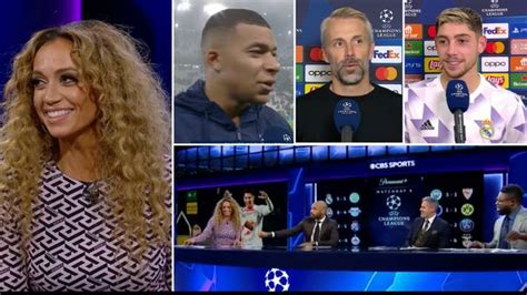 Kate Abdo stuns Champions League fans on CBS Sports Golazo with ...