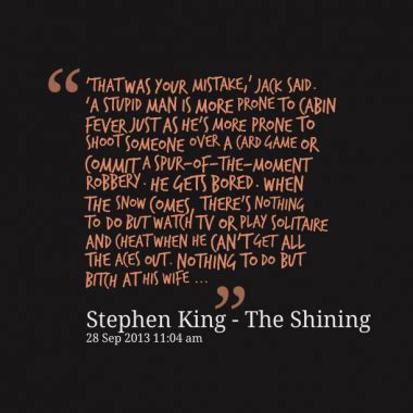 The Shining Stephen King Quotes. QuotesGram