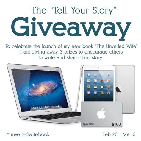 Enter The "Tell Your Story" Macbook Air Giveaway