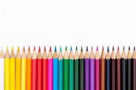 colored pencils, pens, crayons, colour pencils, colorful, color, school ...