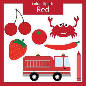 color clip art red objects crayon collections of