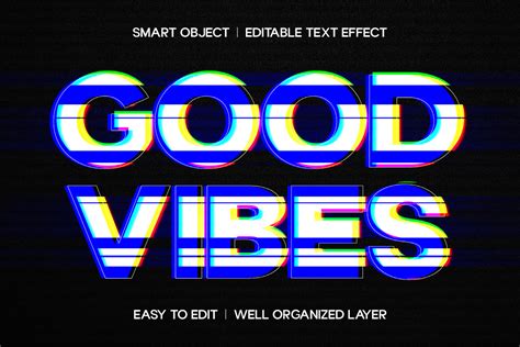 Glitch Text Effect | Layer Styles ~ Creative Market