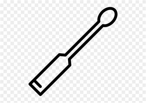 Science Clipart Spatula - Espatula De Laboratorio Dibujo - Free ...