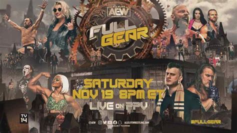 AEW Full Gear Live Coverage Tonight: Seven Title Matches And More! - WWE News, WWE Results, AEW ...