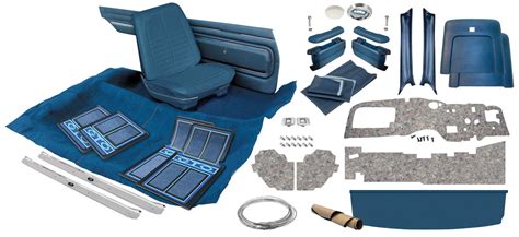 Interior Kit, 1970 GTO/LeMans Stage III, Coupe @ OPGI.com