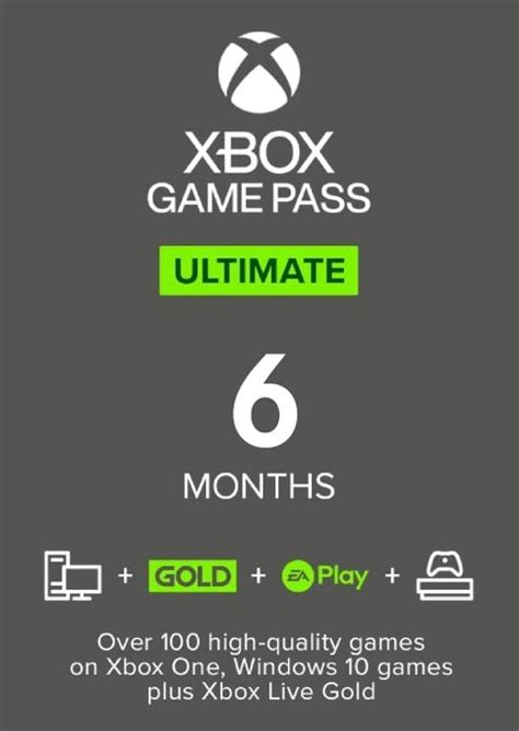 6 Month Xbox Game Pass Ultimate | Xbox One/PC | CDKeys