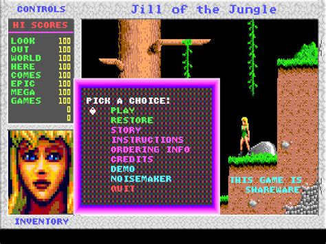 Download Jill of the Jungle | DOS Games Archive