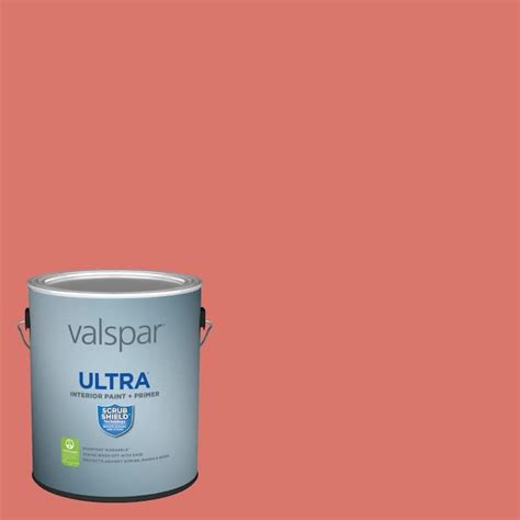 Valspar Ultra Semi-Gloss Coral Reef Hgsw1074 Interior Paint (1-Gallon) in the Interior Paint ...
