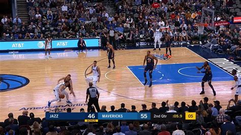 Mavs vs Jazz Highlights | The score was tied at 34 early in the 2Q, but ...