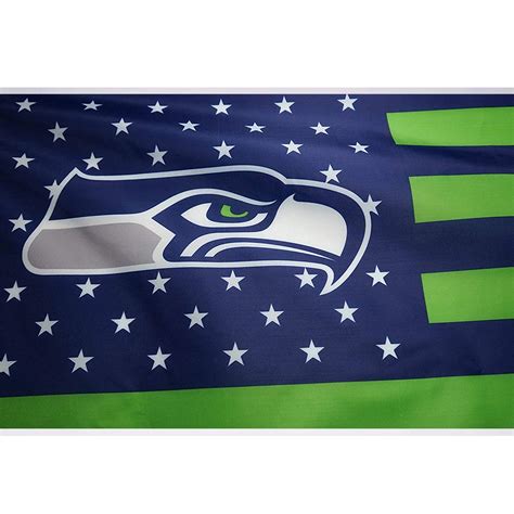 Seattle Seahawks Nfl 3x5 Ft Flag Super Bowl Stars And Stripes Indoor ...