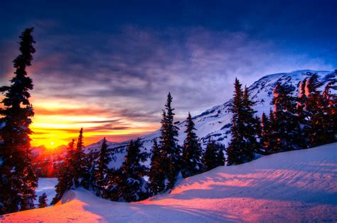 🔥 [130+] Winter Mountain Wallpapers | WallpaperSafari