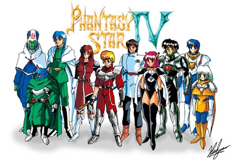 Phantasy Star IV - Group by neoyurin on DeviantArt