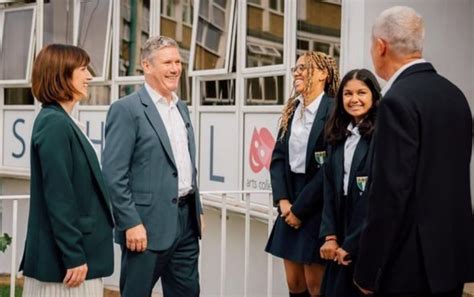 Bridget Phillipson MP visits school with Keir Starmer MP - Bridget Phillipson