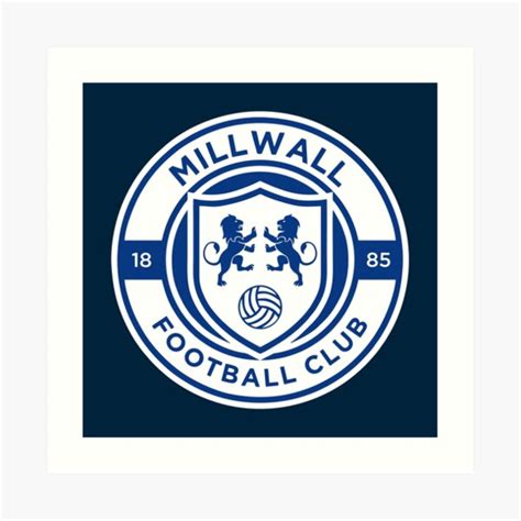 "Millwall Logo" Art Print by petranobing | Redbubble