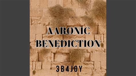 3B4JOY - Aaronic Benediction Chords - Chordify