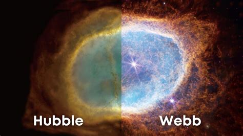 James Webb vs Hubble: Side-by-Side Images Comparison [4K] - YouTube
