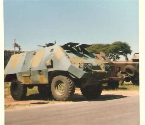 Pieter de Beer shared this photo of a a Rhodesian armored vehicle based on the Thyssen Henschel ...