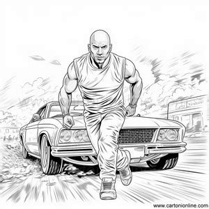 Fast And Furious Coloring Pages Printable