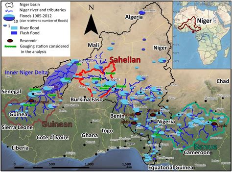 Benue River Map