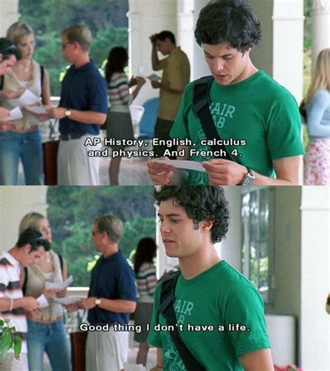 Seth Cohen gets me. #TheOC #OC #AdamBrody #sarcastic #hilarious | The ...